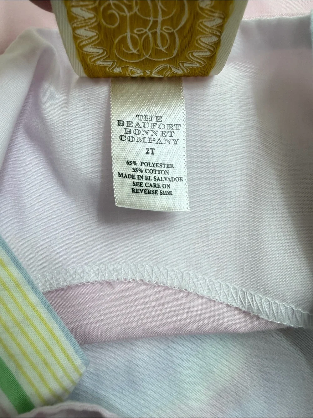 TBBC Rainbow Striped Bloomer Set 2T